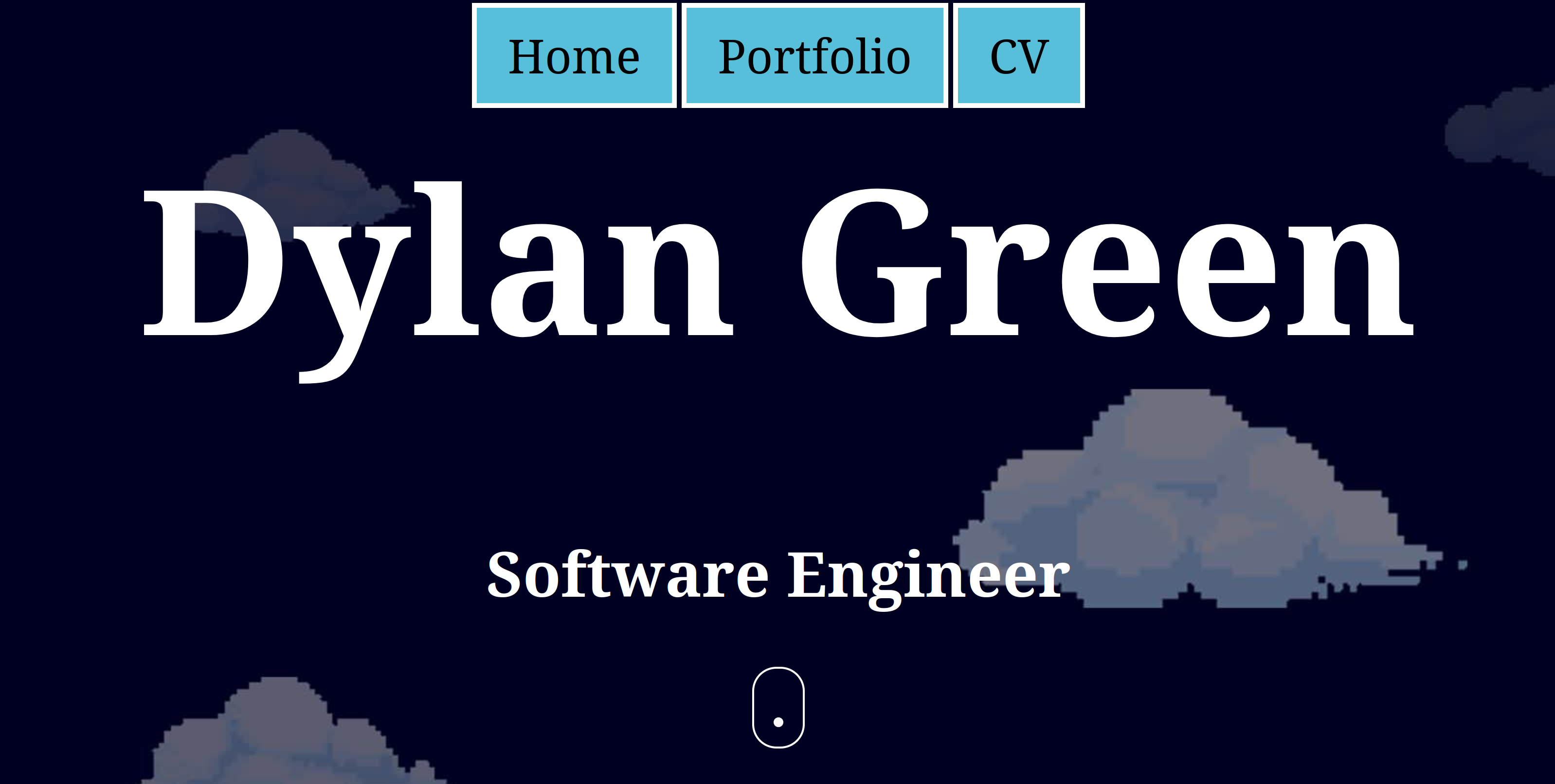 Personal portfolio website project